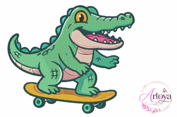 Alligator Embroidery Design: A Seasonal Shop Review
