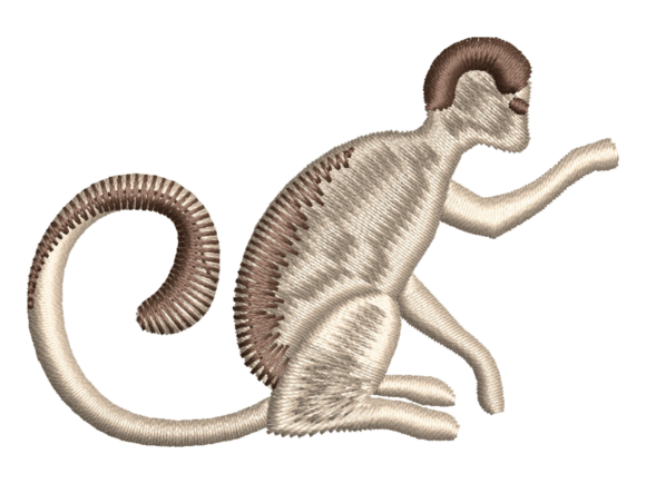 Curly Tail Monkey Embroidery: A Designer’s Stitch Test