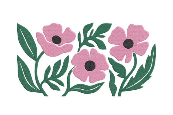Evaluating the Pink Poppies Embroidery Design