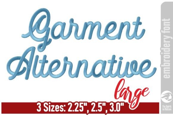 Garment Alternative Font L: Holiday Review