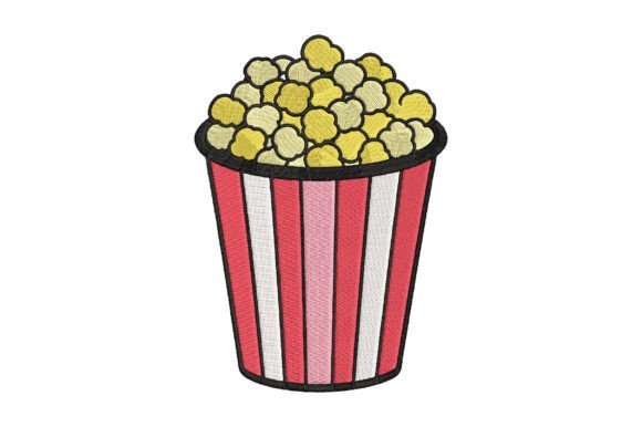 Popcorn Embroidery Design: A Seasonal Shop Review