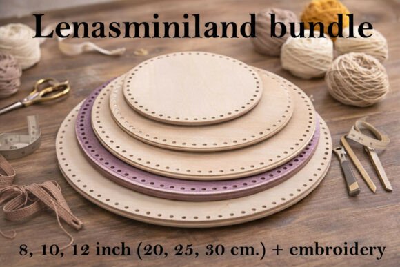 Round Basket Bases Bundle SVG: Holiday Design Review